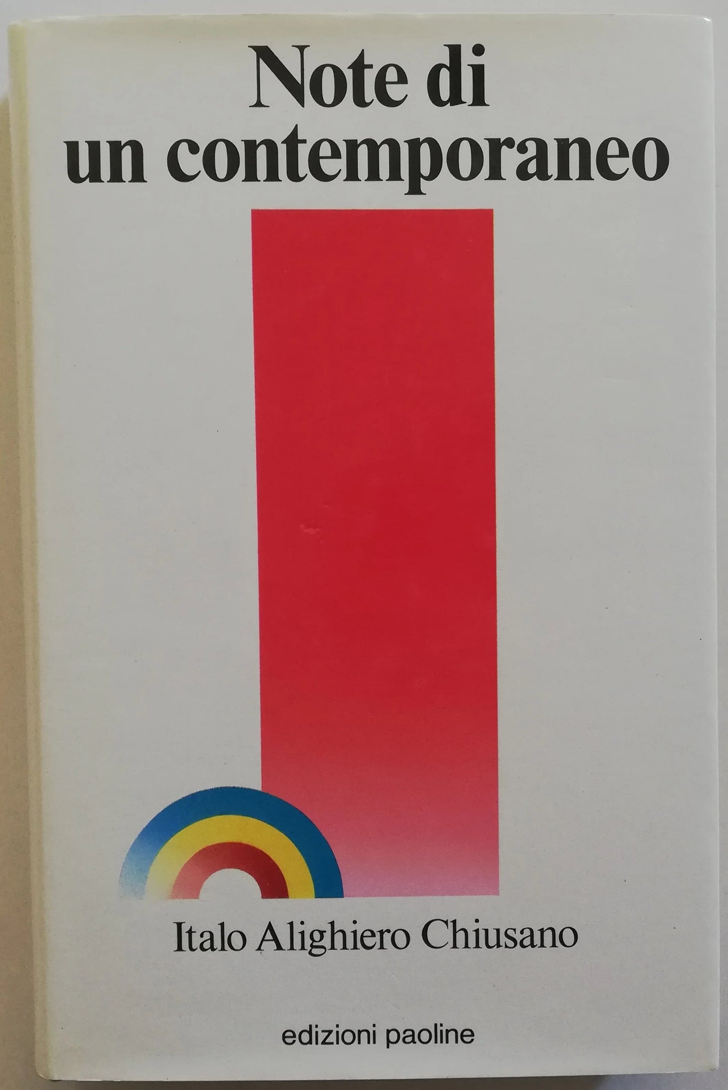 Note di un contemporaneo - Edizioni Paoline - Libreria Biellese