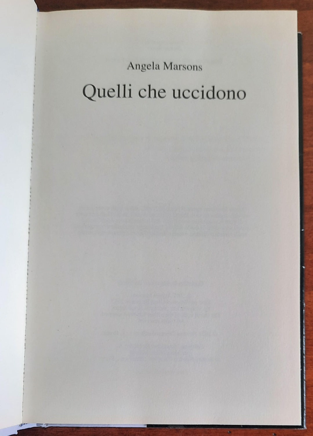 Quelli che uccidono - Mondolibri - 2021 - Libreria Biellese