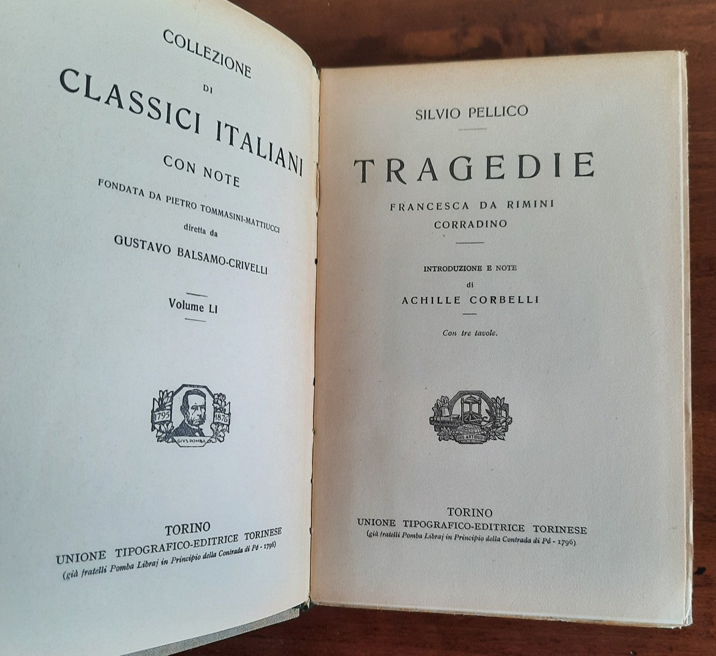 Tragedie. Francesca da Rimini - Corradino