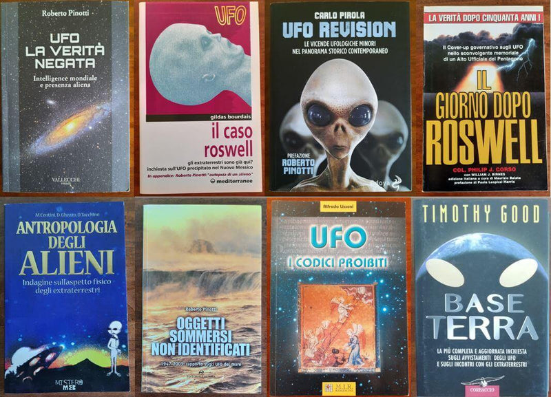 Selezione di libri di Varia - Ufologia