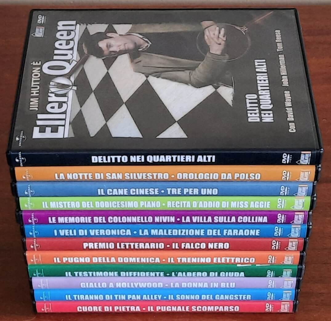 12 DVD Ellery Queen - Serie completa