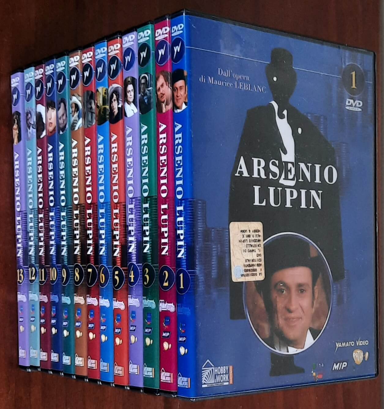 13 DVD Arsenio Lupin (Serie completa) - Hobby & Work - 2005