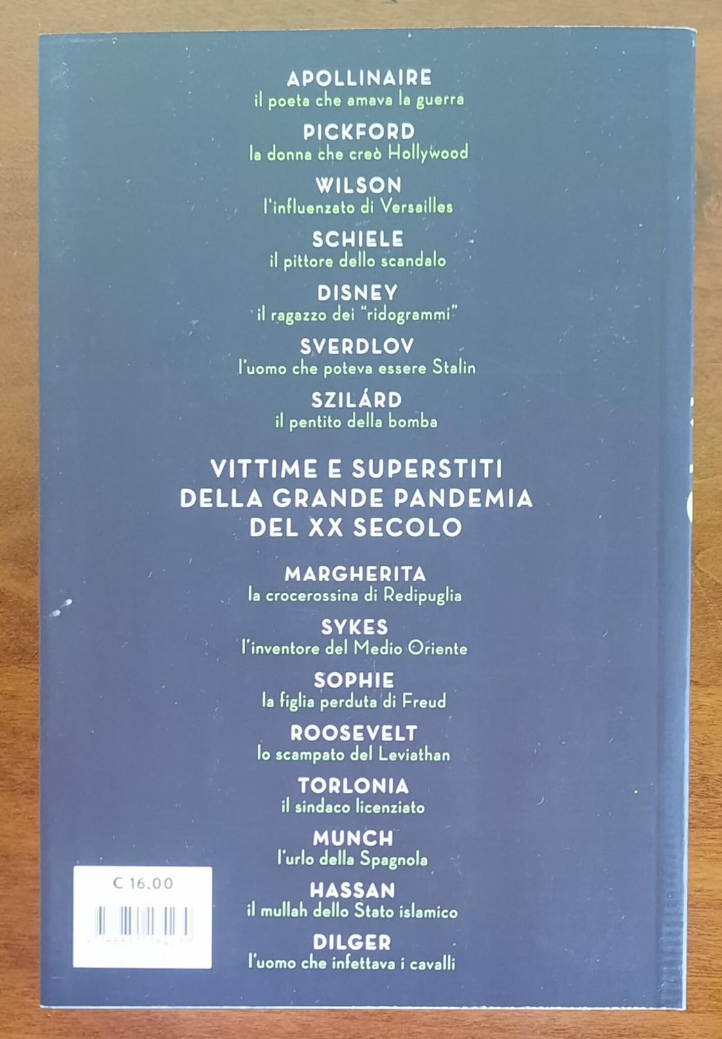 1918 La grande epidemia. Quindici storie della febbre spagnola - Libreria Biellese