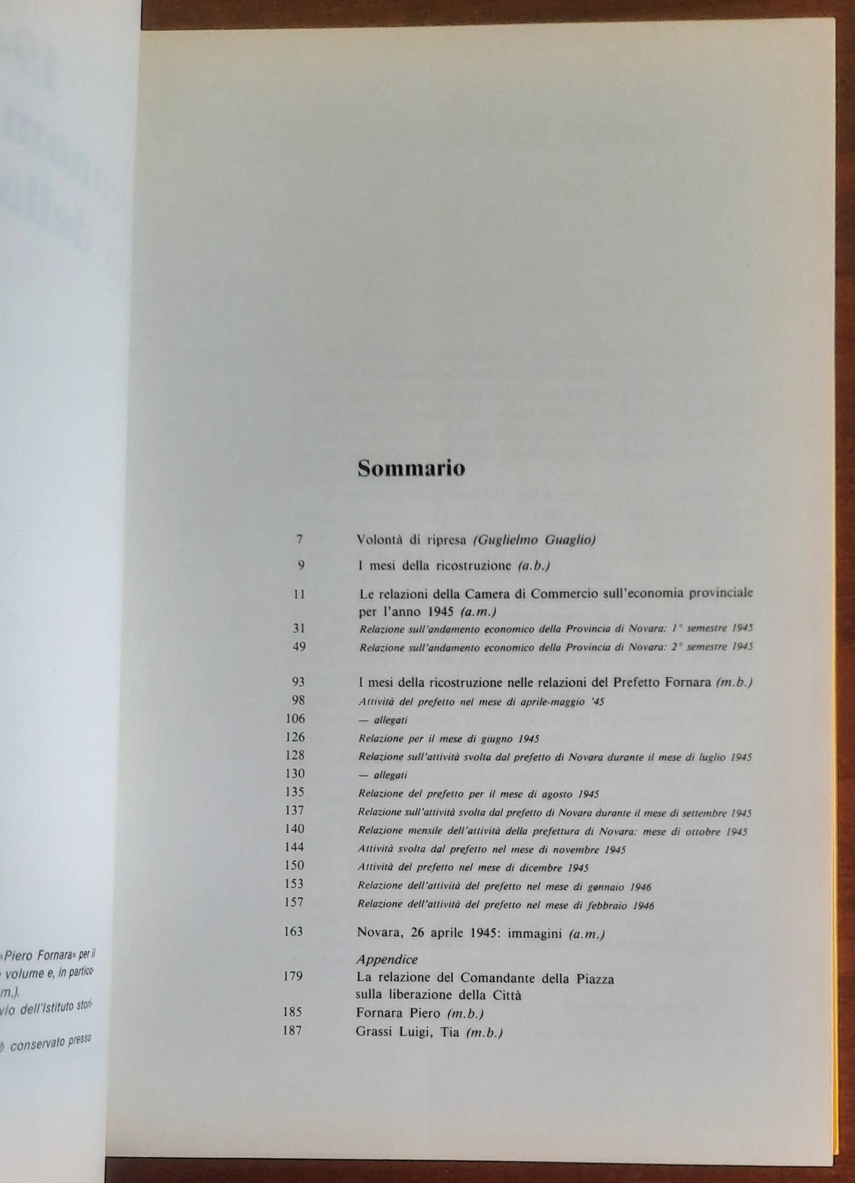 1945 dall’economia di guerra all’avvio della ricostruzione