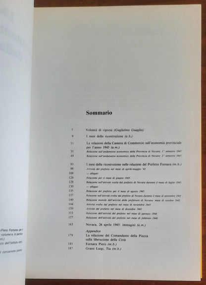 1945 dall’economia di guerra all’avvio della ricostruzione