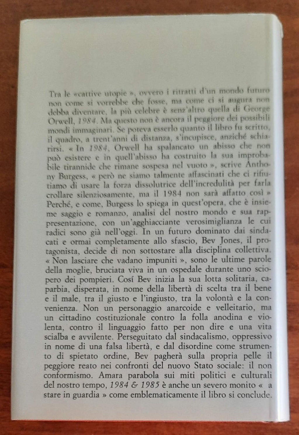 1984 & 1985 - di Anthony Burgess