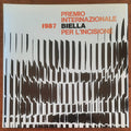 1987 - Premio Internazionale Biella per l’incisione - Tipografia Ramella