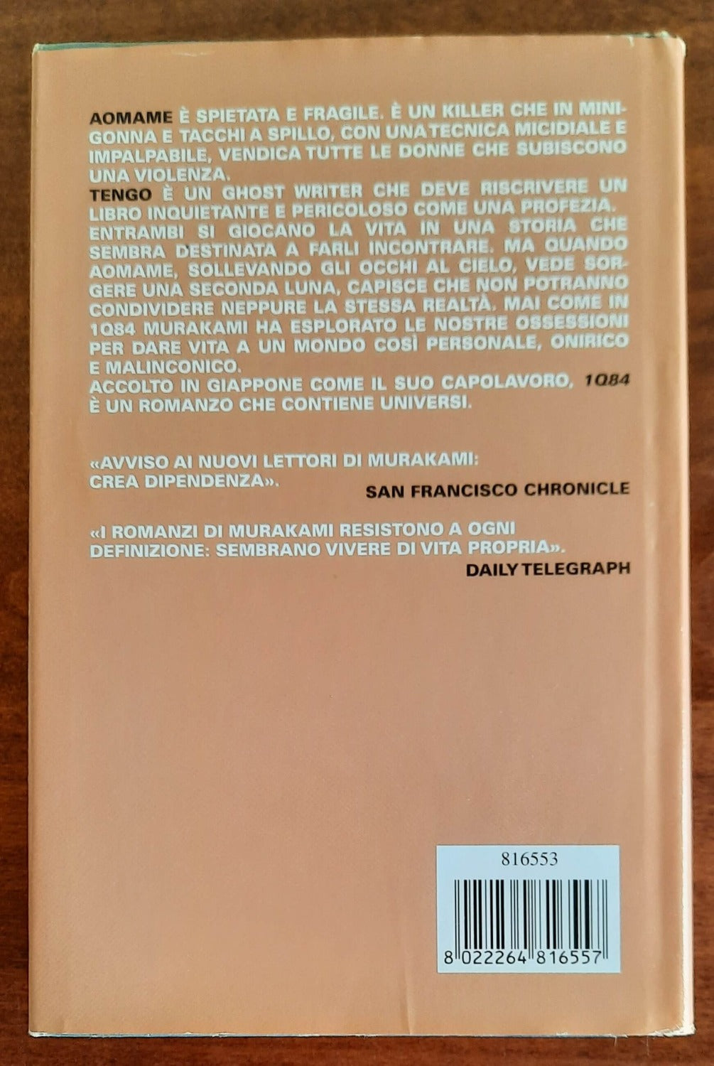 1Q84. Libro 1 e 2 Aprile-Settembre