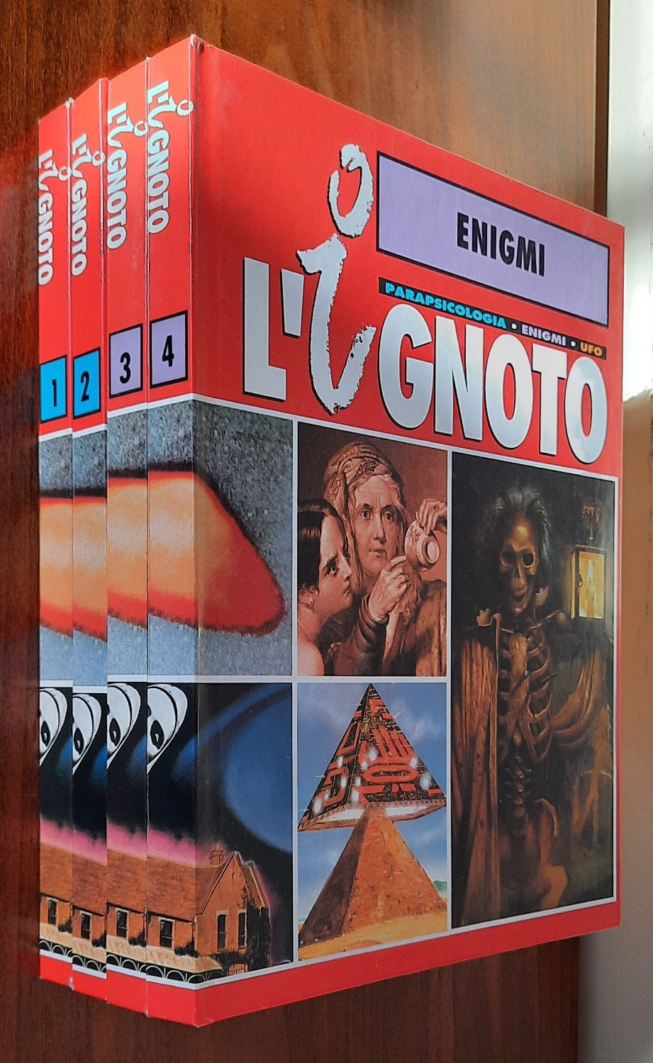 L' IGNOTO. Parapsicologia Enigmi Ufo - Hobby & Work - 1992 ( 47 fascicoli )