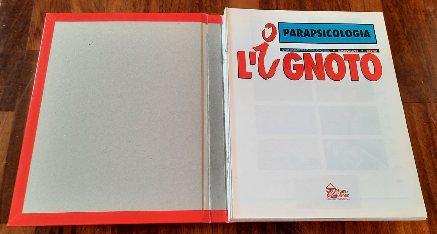 L' IGNOTO. Parapsicologia Enigmi Ufo - Hobby & Work - 1992 ( 47 fascicoli )