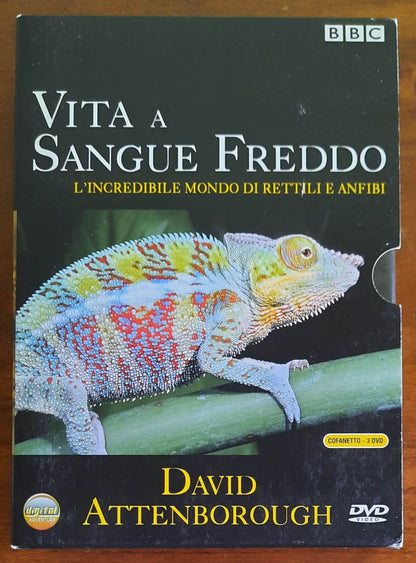 3 DVD - Vita a sangue freddo. L'incredibile mondo di rettili e anfibi