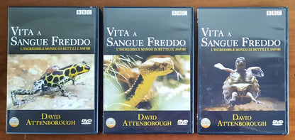 3 DVD - Vita a sangue freddo. L'incredibile mondo di rettili e anfibi