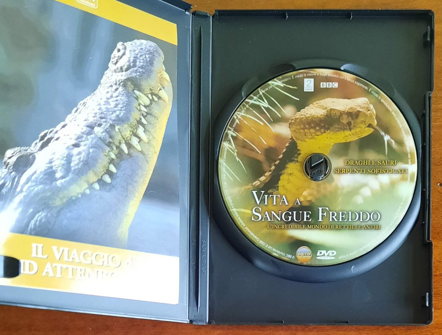 3 DVD - Vita a sangue freddo. L'incredibile mondo di rettili e anfibi