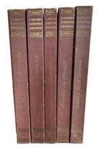5 libri UTET - I Grandi Scrittori Stranieri - Ruskin, Eliot, De Molinos, Voltaire, Quevedo