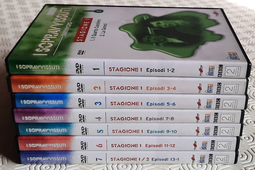 7 DVD: Survivors. I sopravvissuti - Stagione 1 - Hobby & Work - Yamato Video