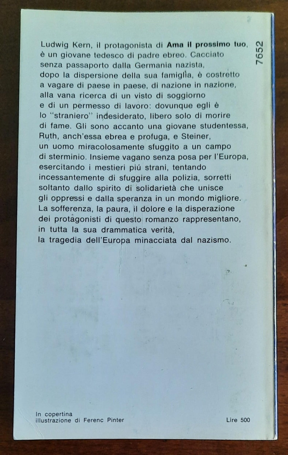 Ama il prossimo tuo. Tre uomini in fuga nell’Europa minacciata dal nazismo