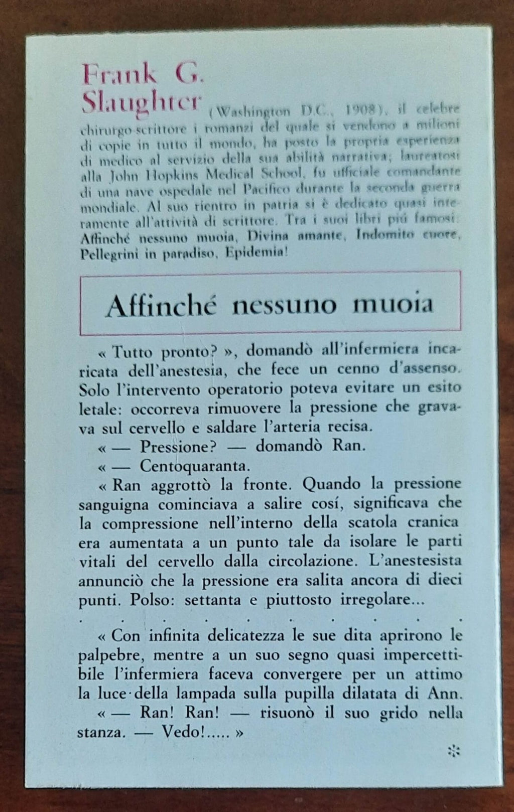 Affinché nessuno muoia - Dall’oglio Editore