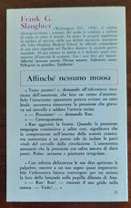 Affinché nessuno muoia - Dall’oglio Editore