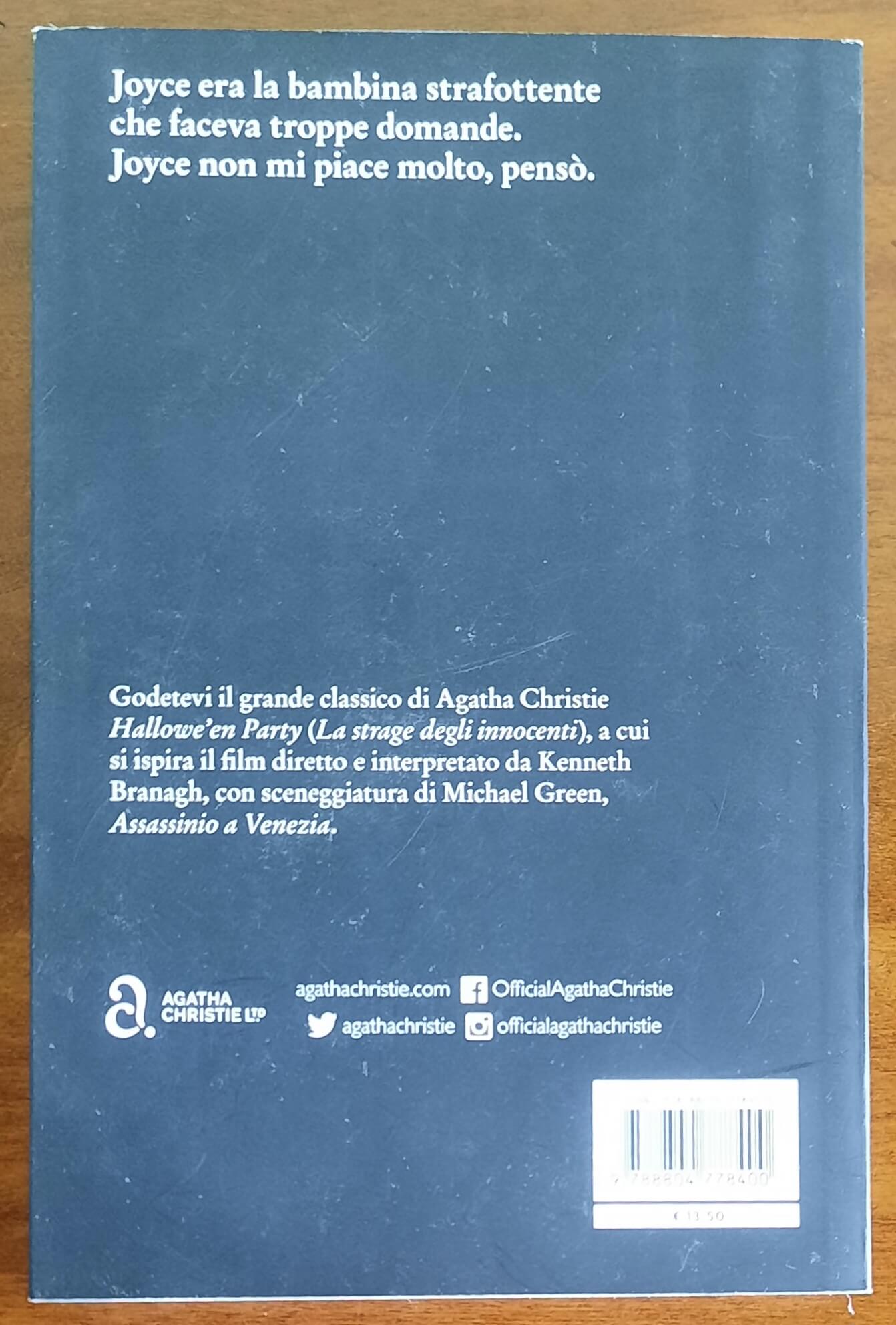 Agatha Christie: Assassinio a Venezia. Un giallo di Hercule Poirot