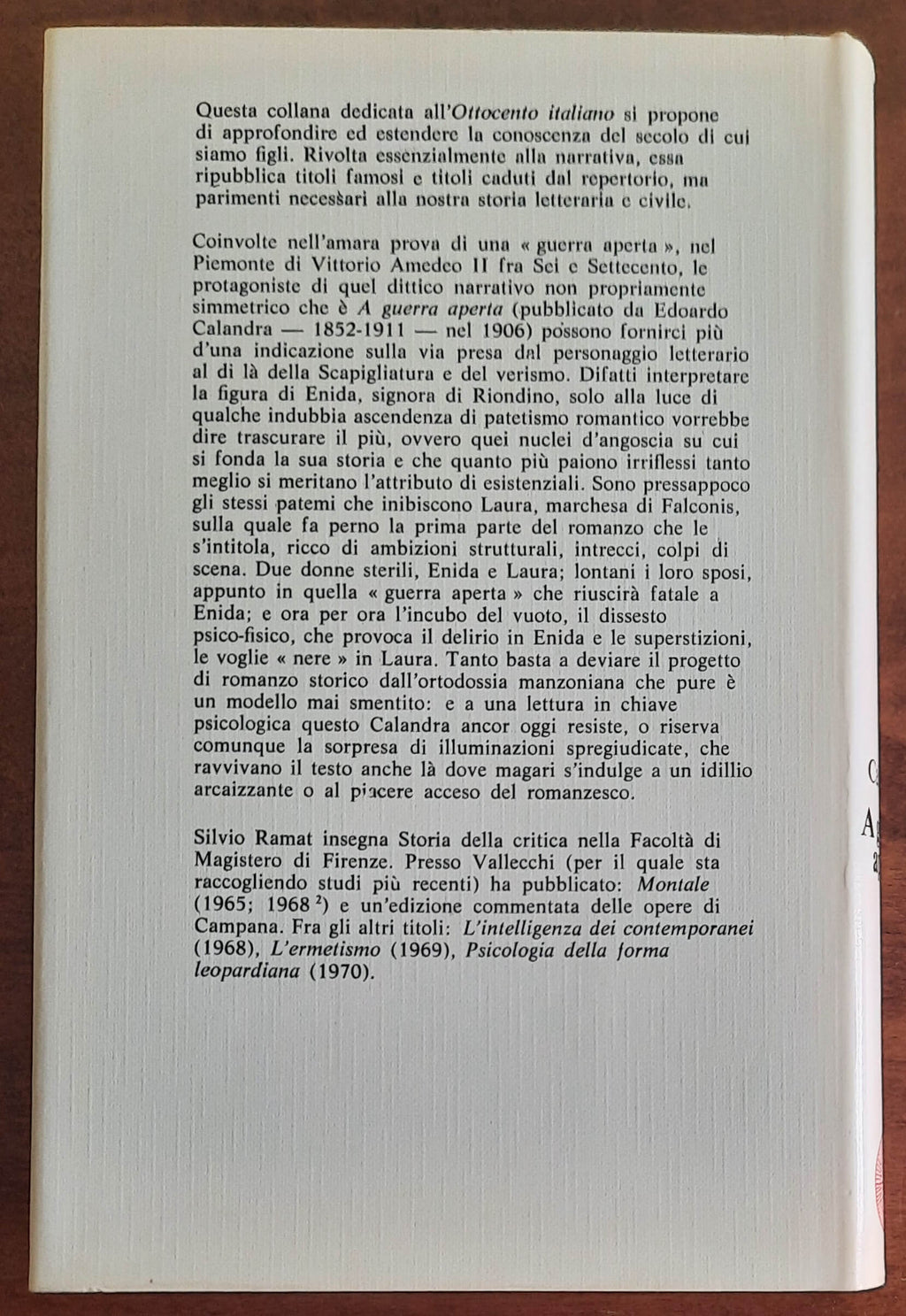 A guerra aperta (La signora di Riondino - La marchesa Falconis) - di Edoardo Calandra