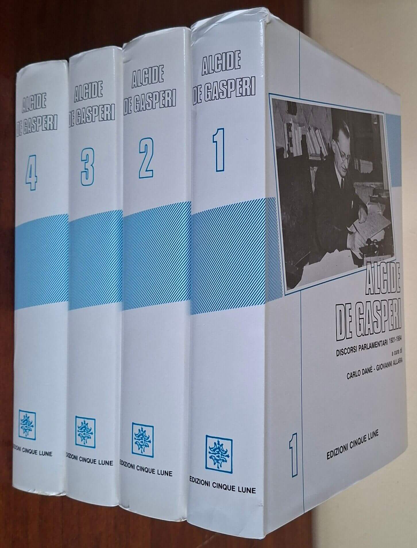 Alcide De Gasperi - in 4 vol. - Edizioni Cinque Lune