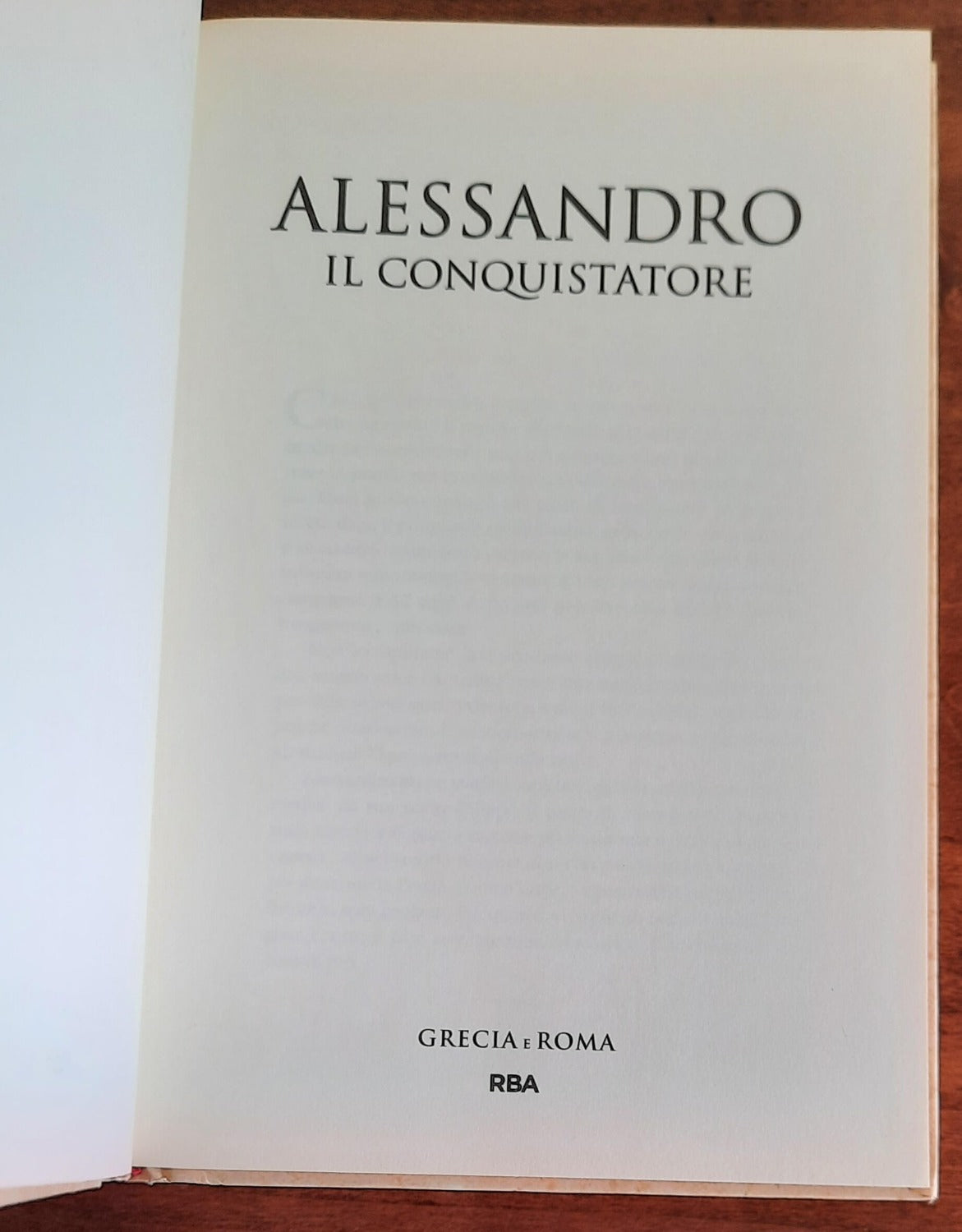 Alessandro il conquistatore