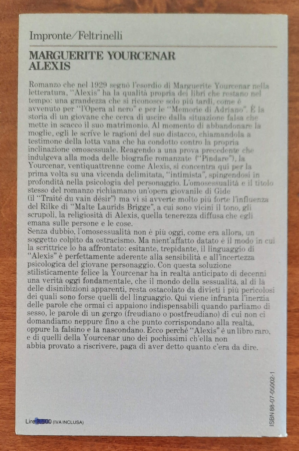 Alexis o il trattato della lotta vana - Libreria Biellese
