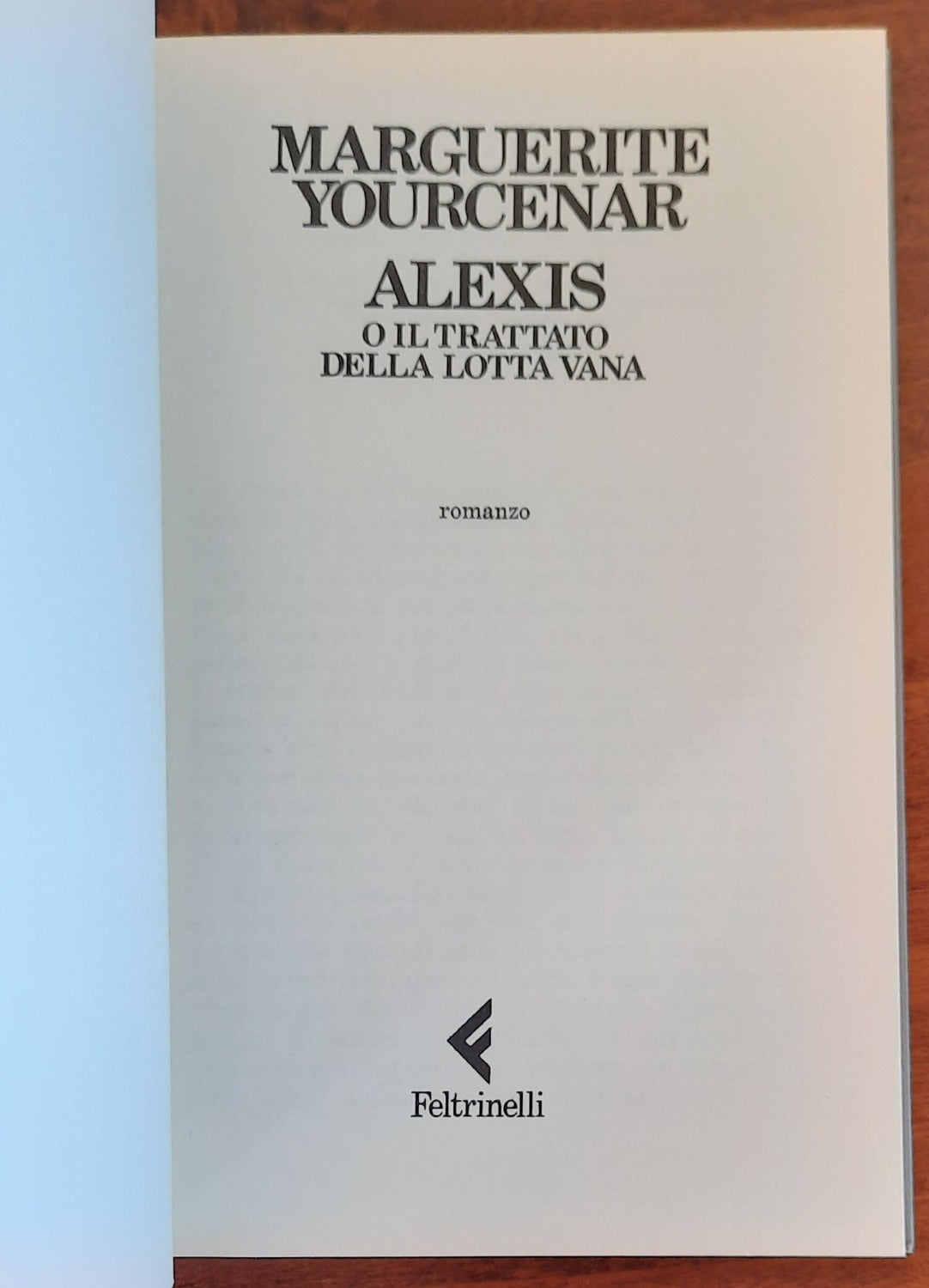 Alexis o il trattato della lotta vana - Libreria Biellese
