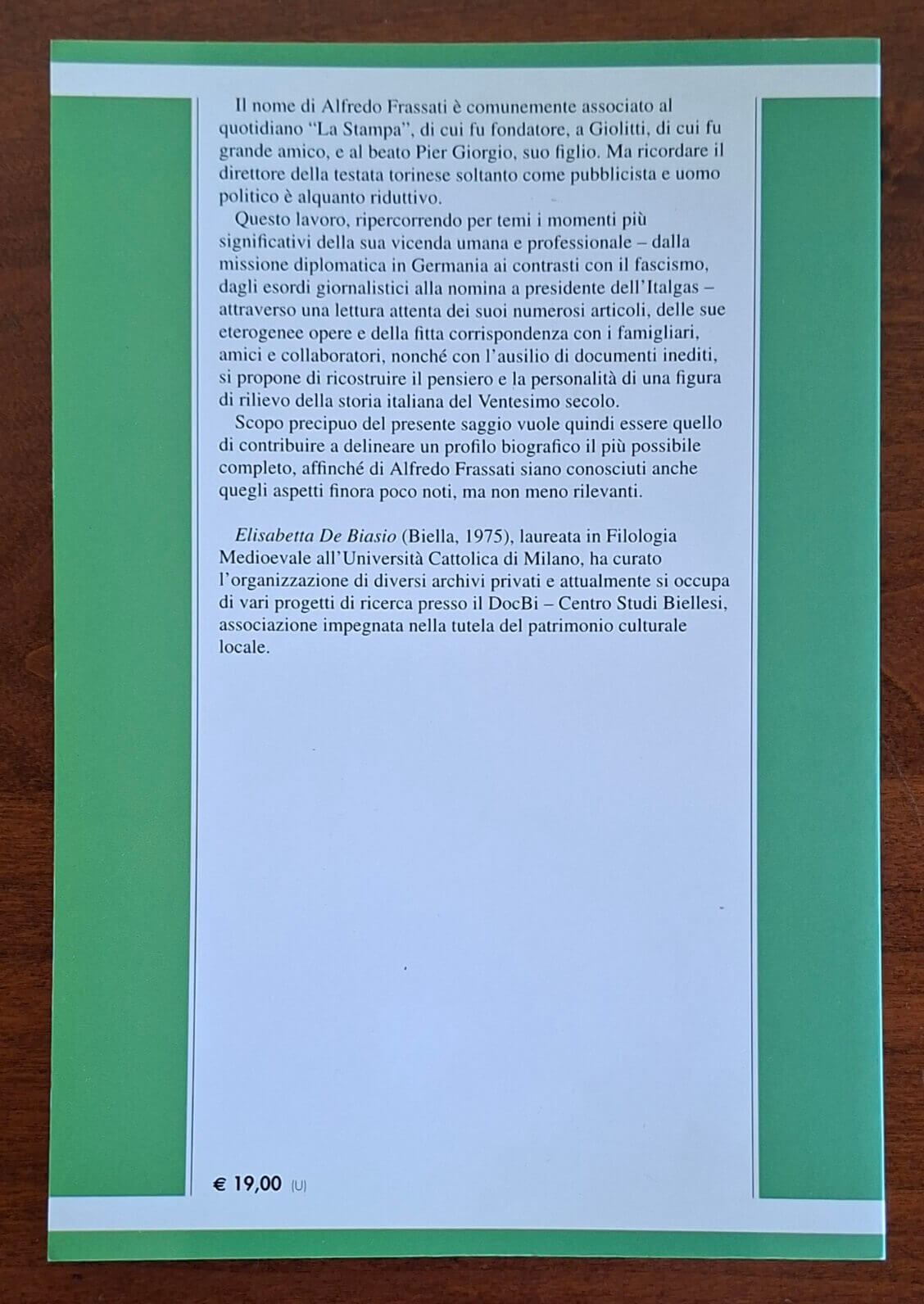 Alfredo Frassati un conservatore illuminato. Aspetti biografici editi e inediti