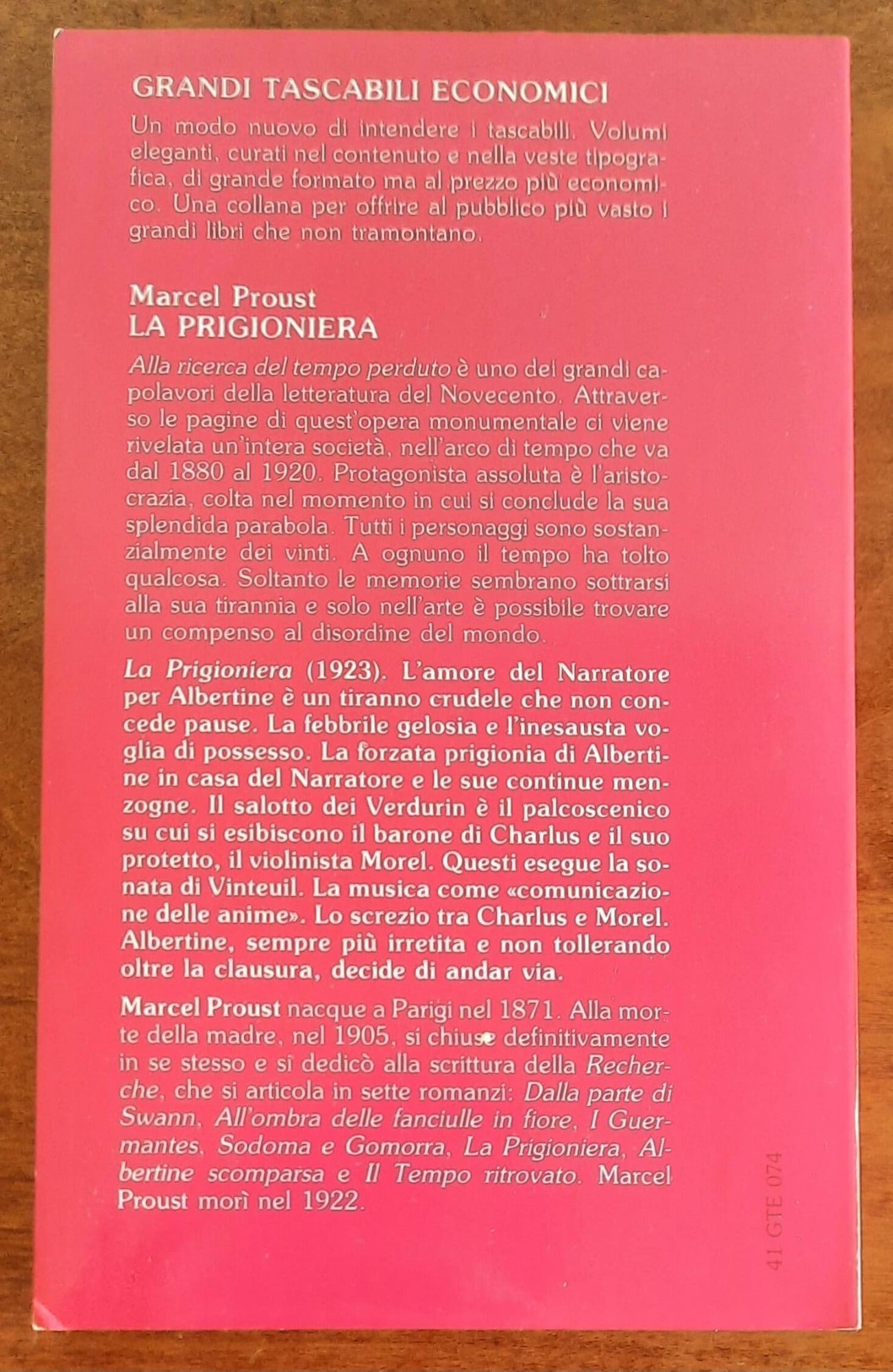 Alla ricerca del tempo perduto. La Prigioniera - Marcel Proust