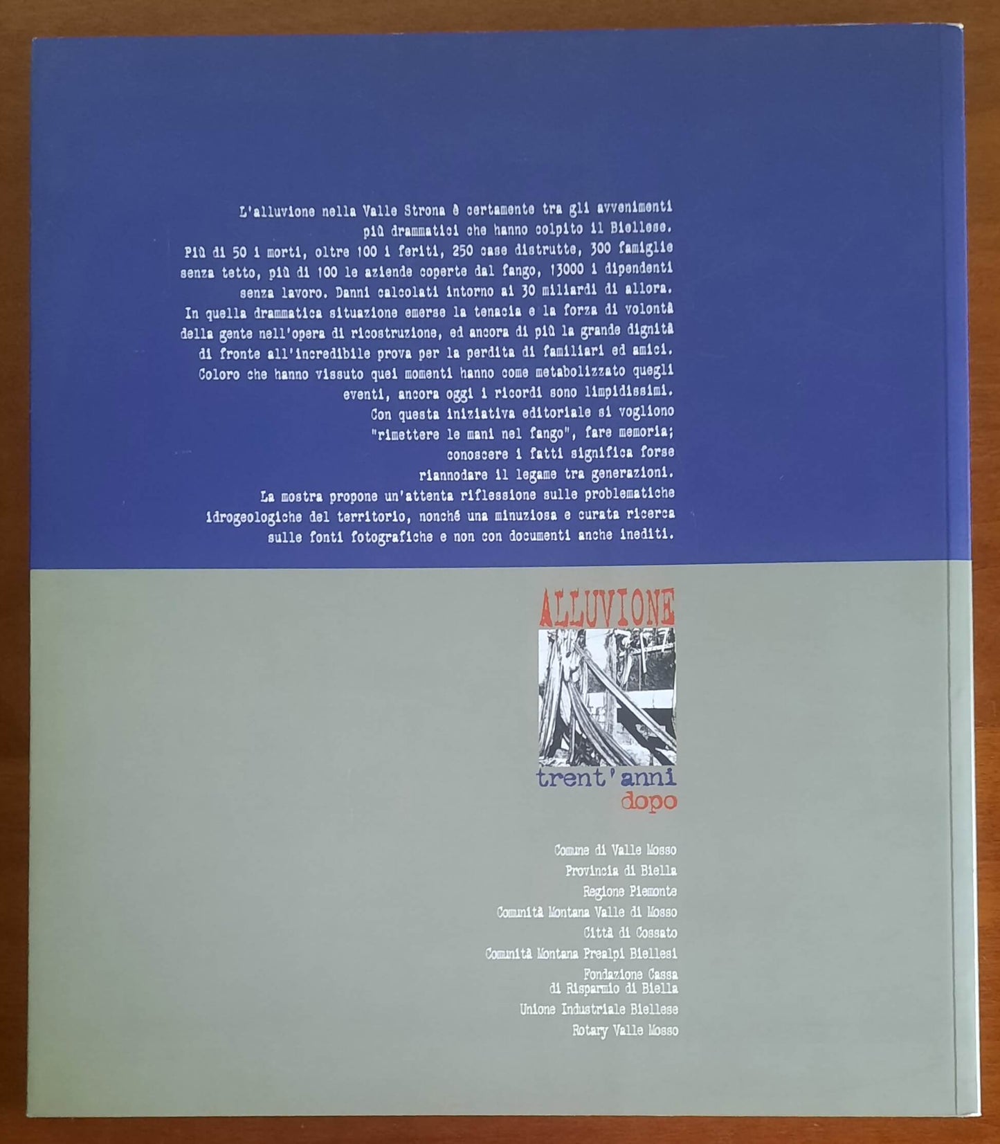 Alluvione trent'anni dopo - Eventi & Progetti