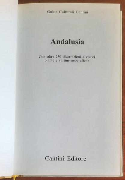 Andalusia - Guide Culturali - Cantini Editore