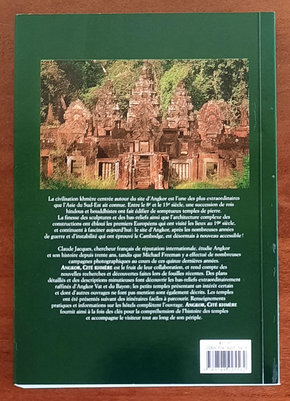 Angkor citè Khmere - di Claude Jacques e Michael Freeman - River Books
