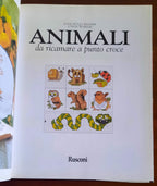 Animali da ricamare a punto croce - Rusconi