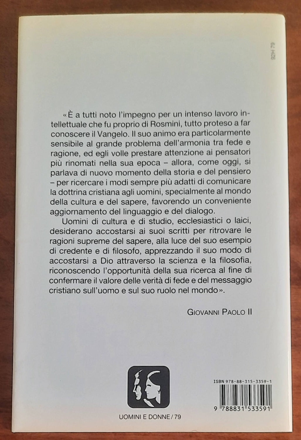 Antonio Rosmini. Maestro e profeta