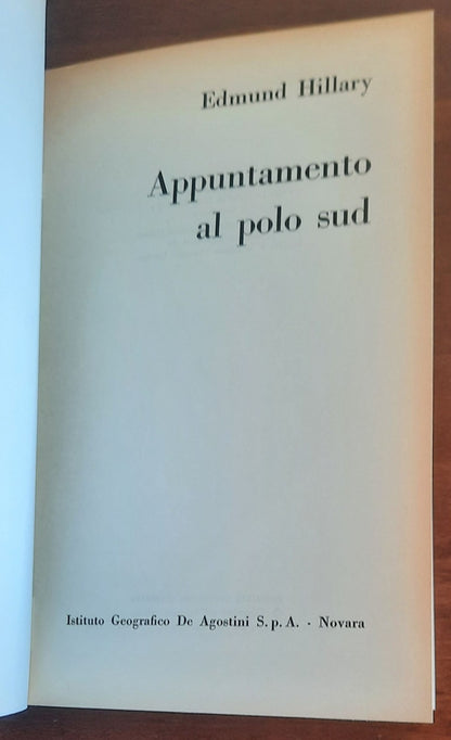 Appuntamento al polo sud