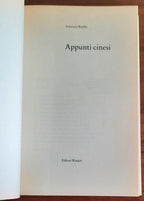 Appunti cinesi - di Antonio Rubbi