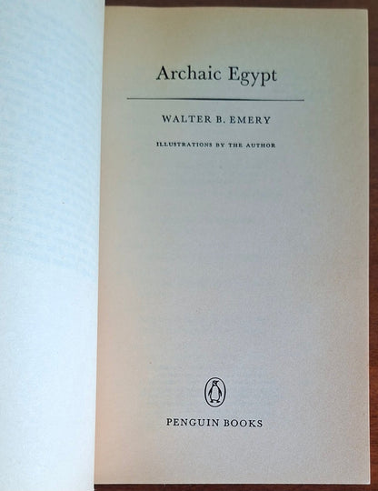 Archaic Egypt. Culture and civilization in Egypt five thousand years ago