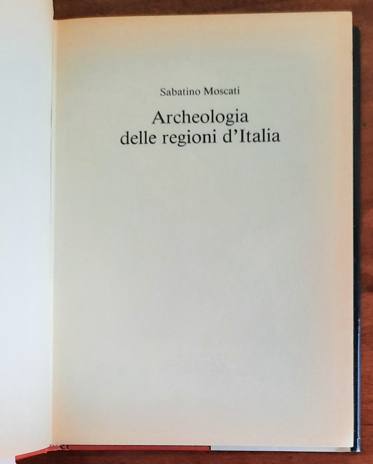 Archeologia delle regioni d’Italia - CDE - 1985