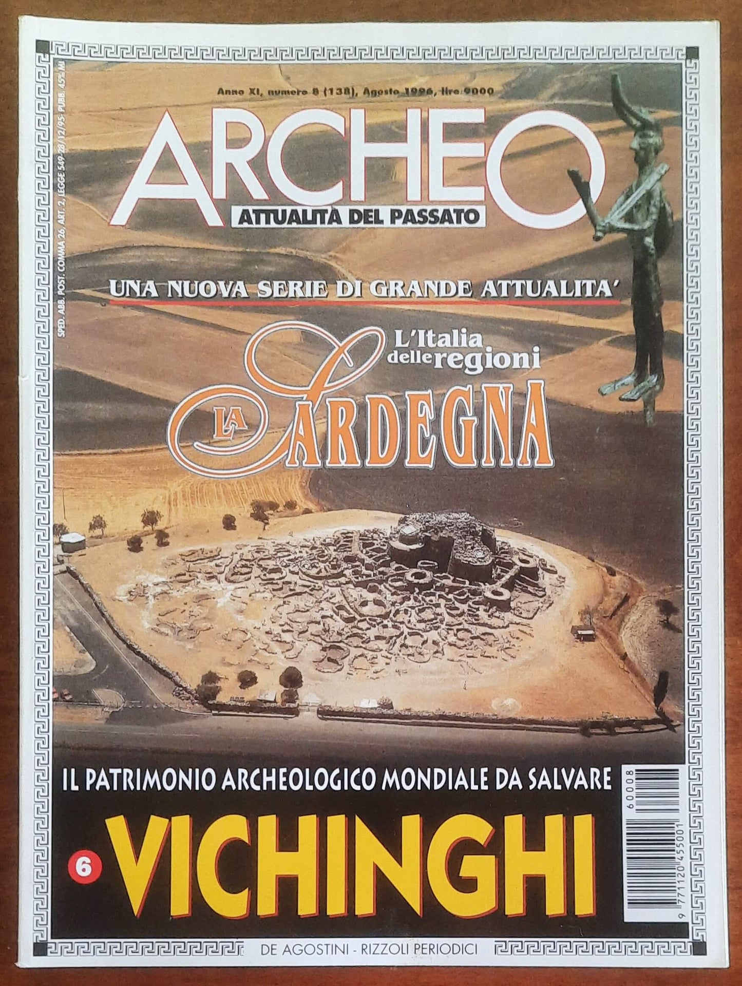 Archeo n. 138 - Agosto 1996 - La Sardegna - Vichinghi