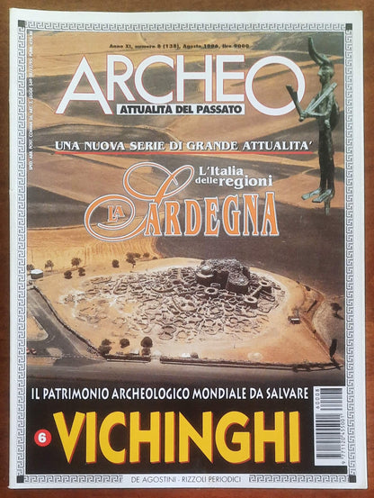 Archeo n. 138 - Agosto 1996 - La Sardegna - Vichinghi
