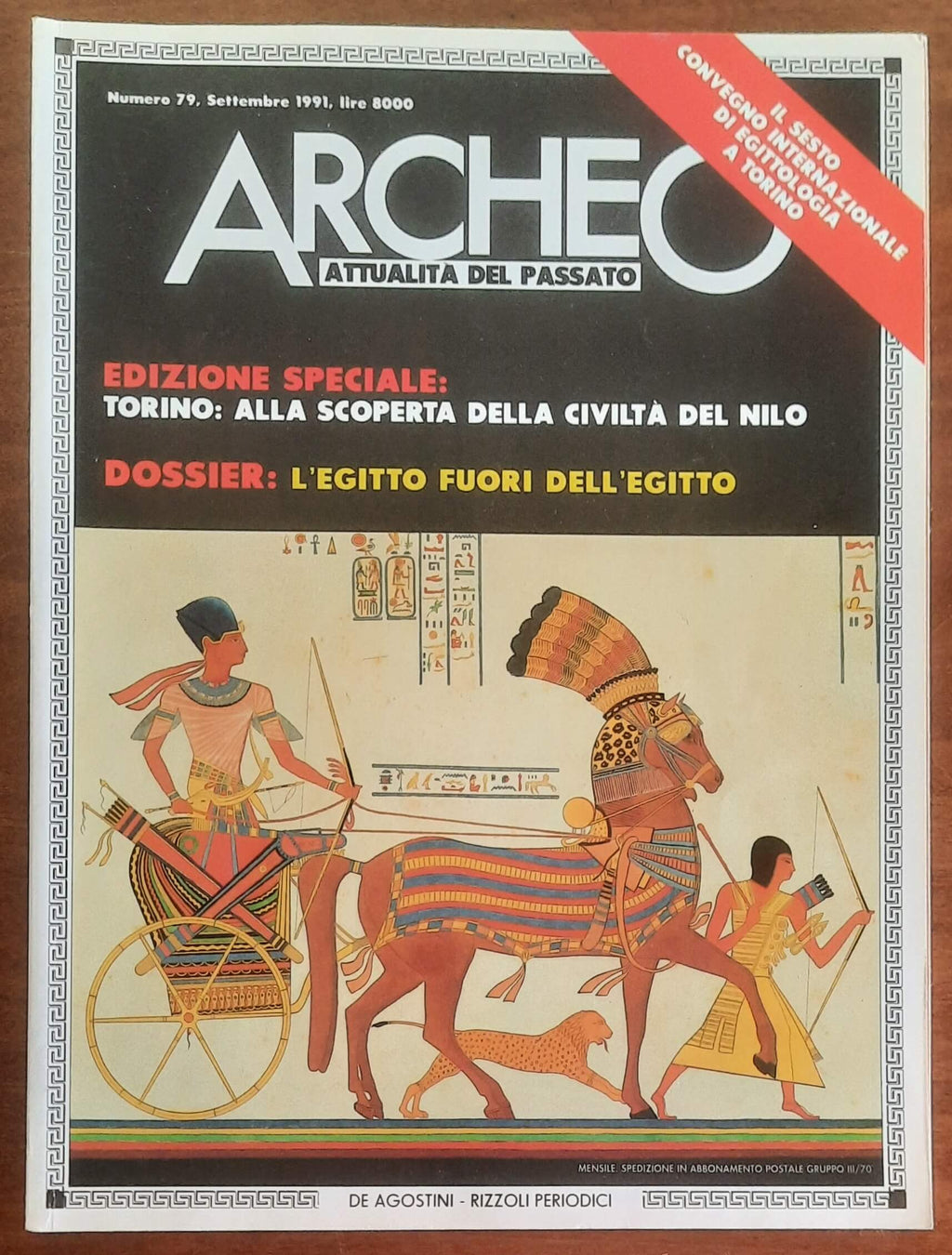 Archeo n. 79 - Settembre 1991 - Alla scoperta della civiltà del Nilo
