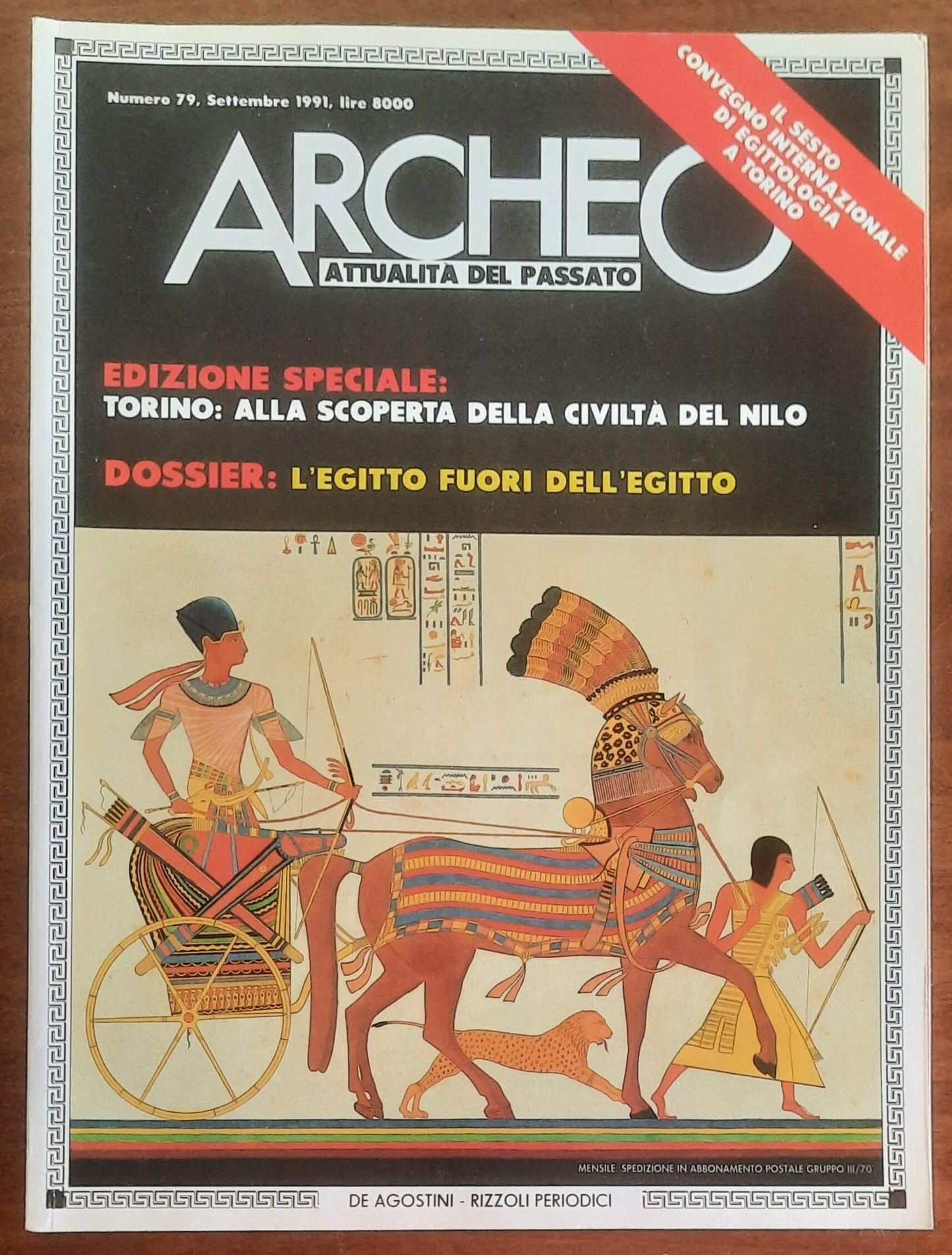 Archeo n. 79 - Settembre 1991 - Alla scoperta della civiltà del Nilo