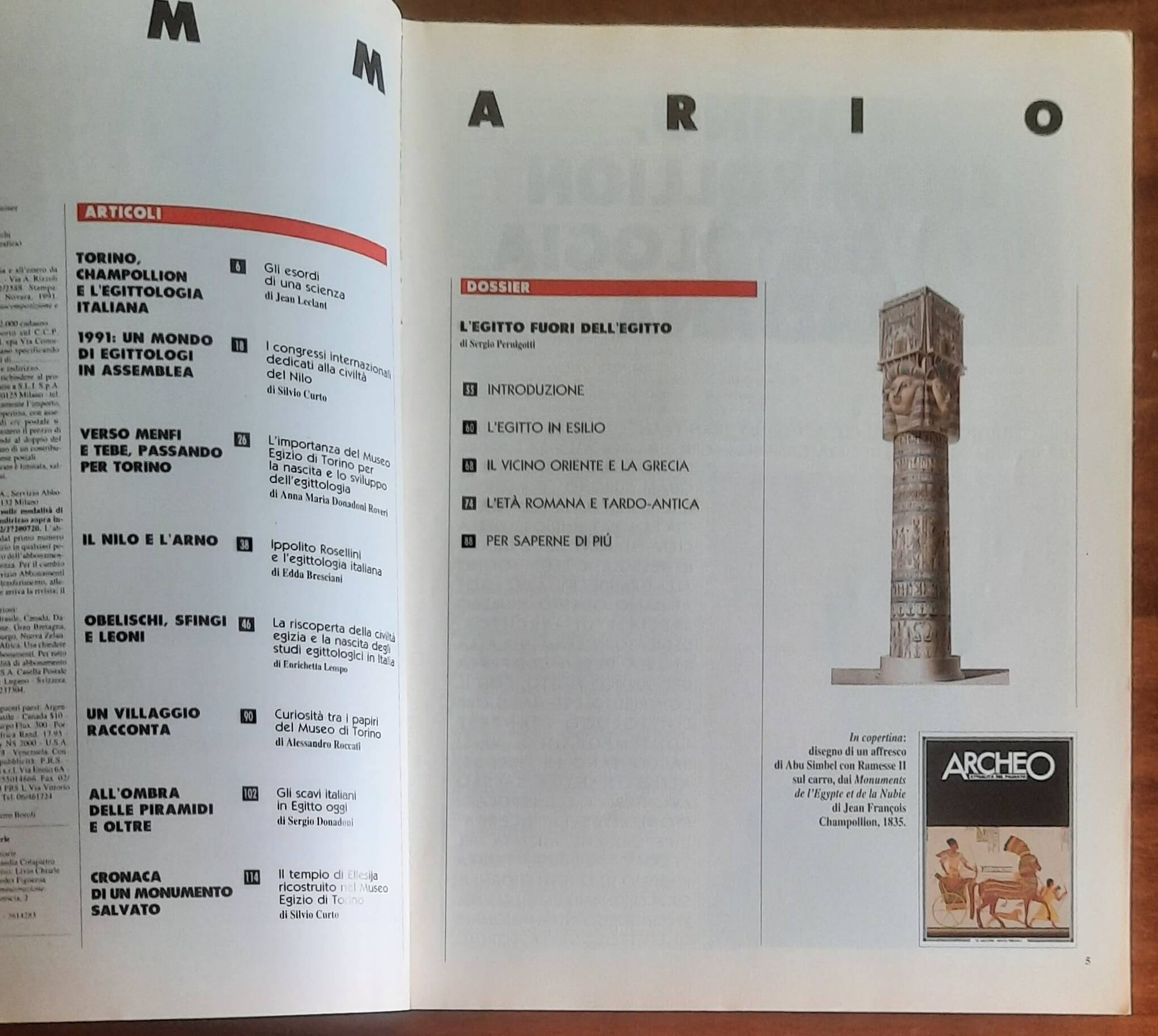 Archeo n. 79 - Settembre 1991 - Alla scoperta della civiltà del Nilo