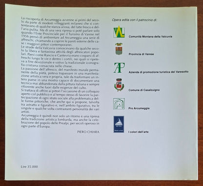 Arcumeggia. La galleria all'aperto dell'affresco - Macchione Editore