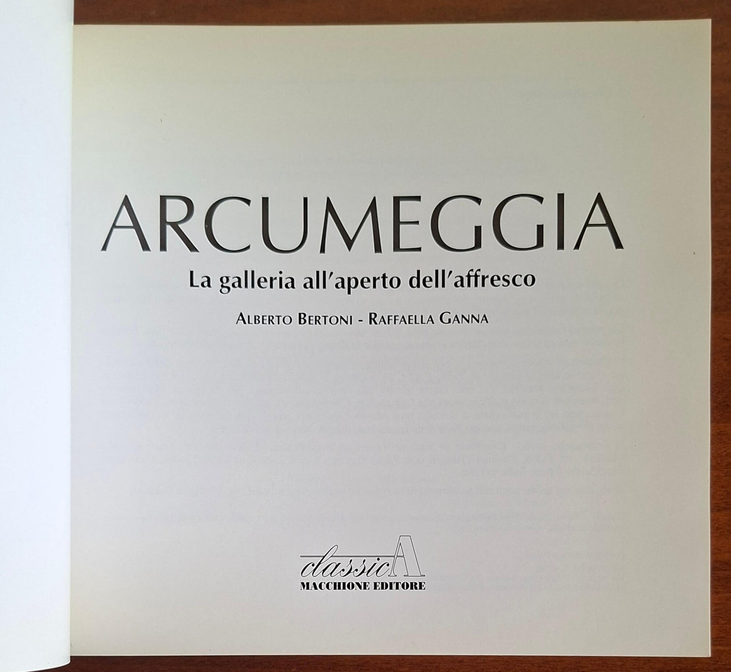 Arcumeggia. La galleria all'aperto dell'affresco - Macchione Editore