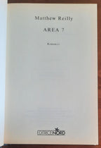 Area 7 - di Matthew Reilly - Editrice Nord