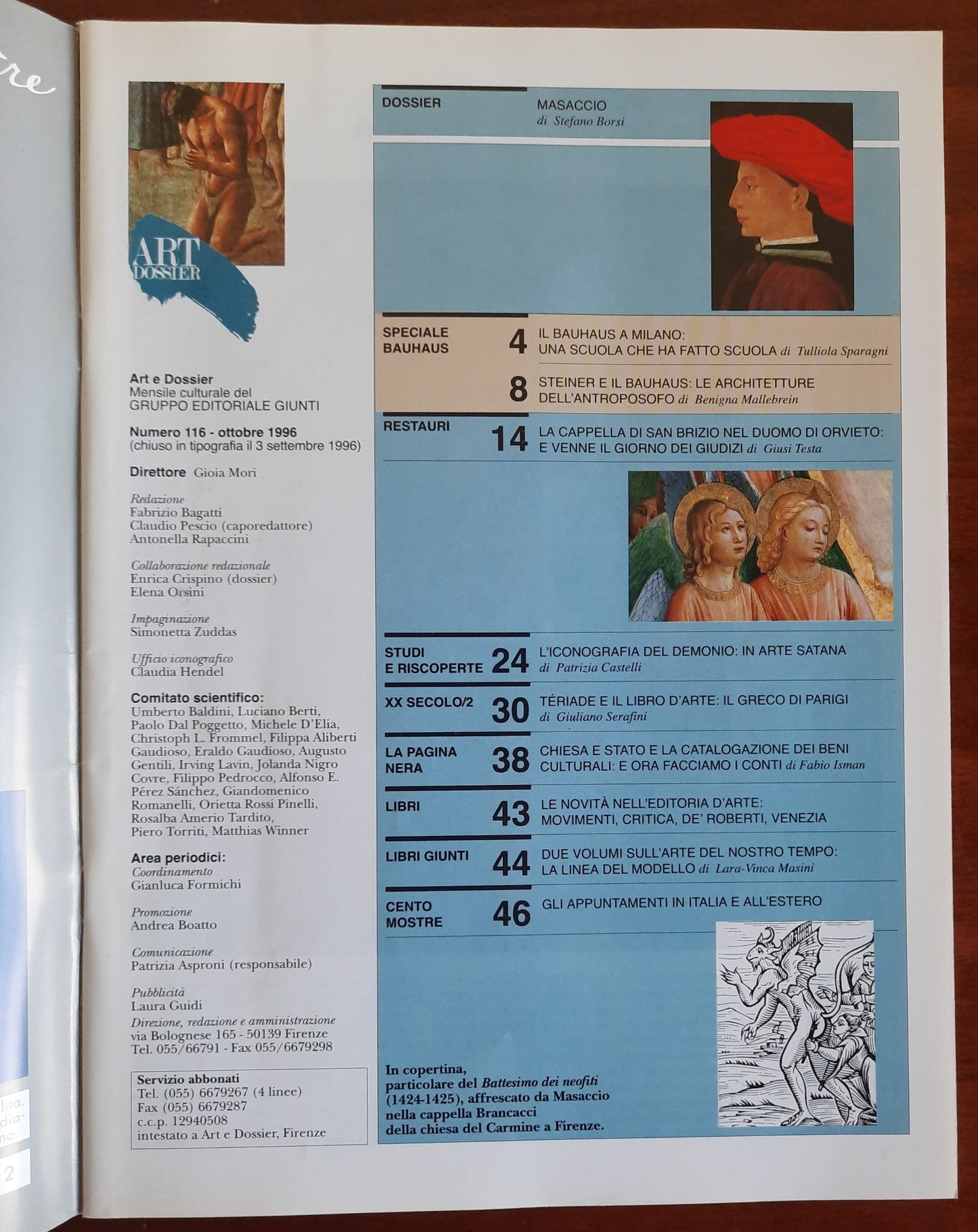 Art e dossier n. 116 - Ottobre 1996