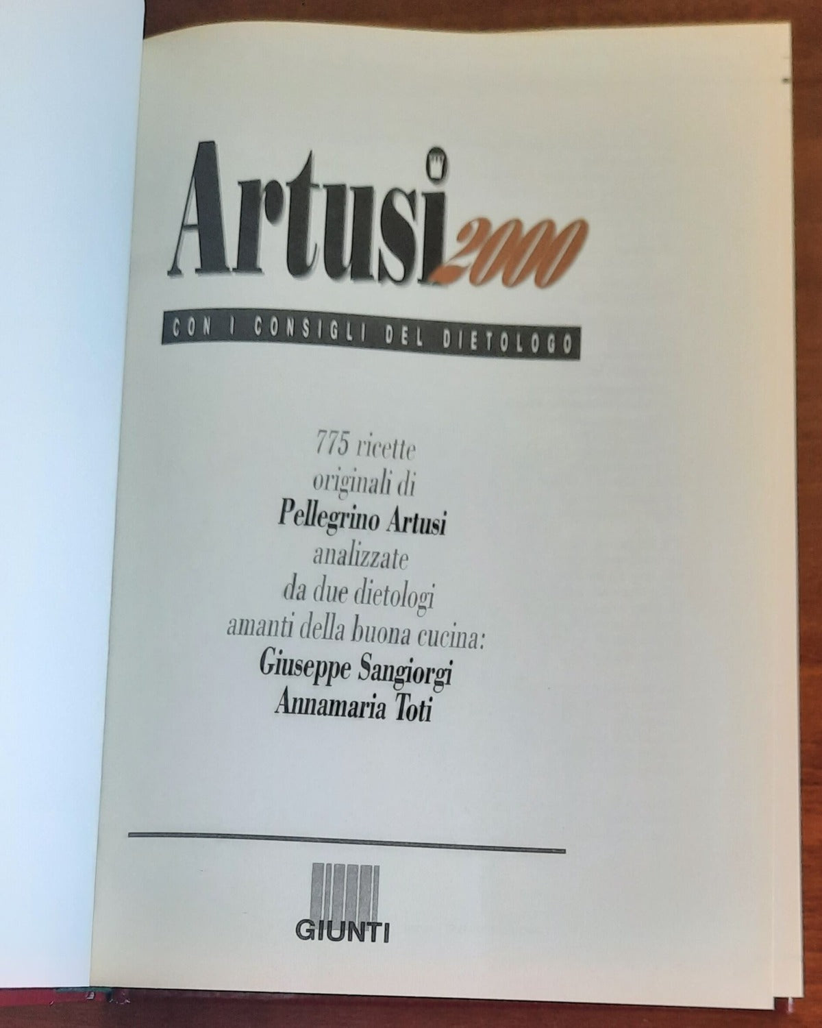 Artusi 2000. Con i consigli del dietologo