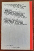 A sangue freddo - di Truman Capote - Garzanti